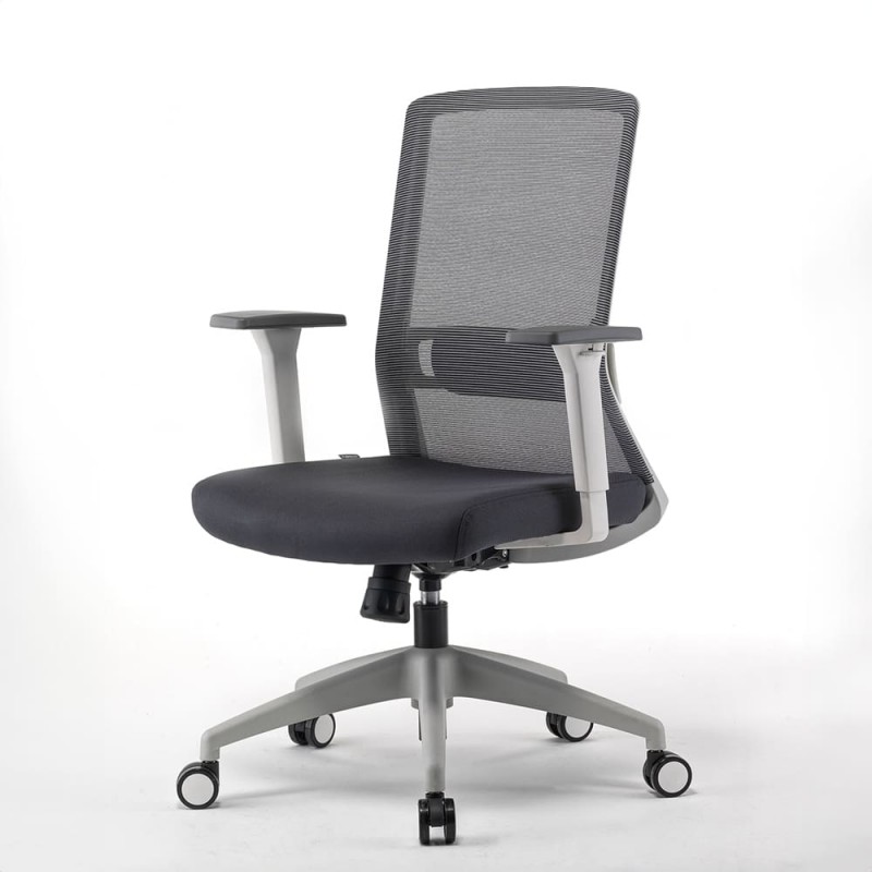 Silla de oficina Becca Grey - Bikkom