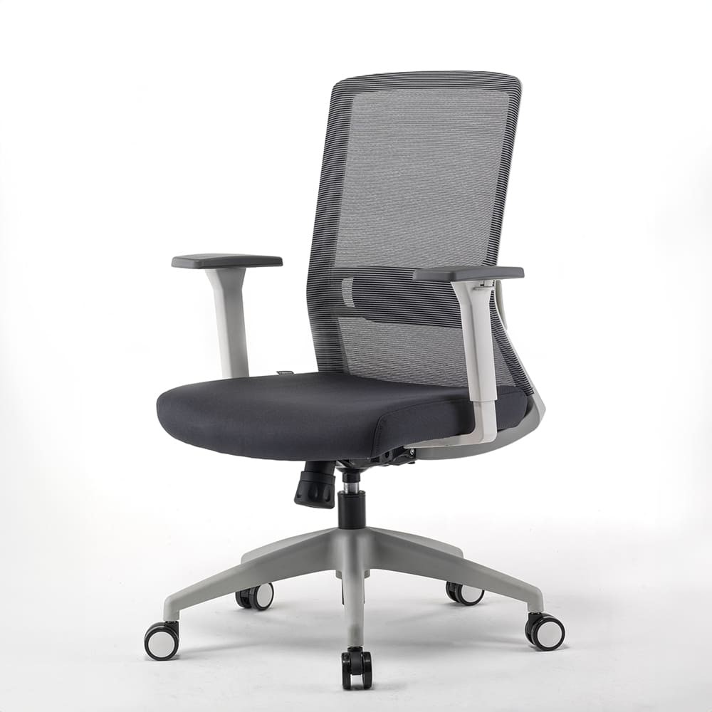 Silla de oficina Becca Grey - Bikkom
