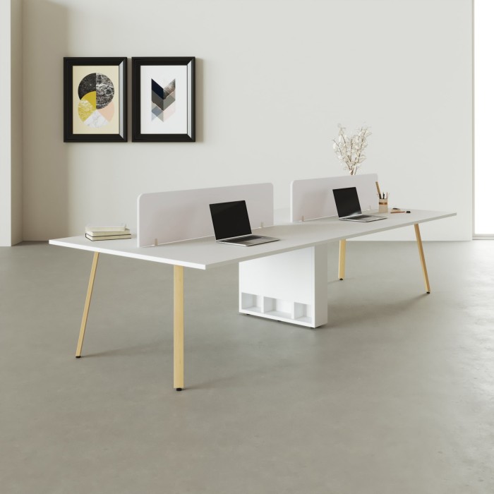 Mesa coworking Bench Genius Wood