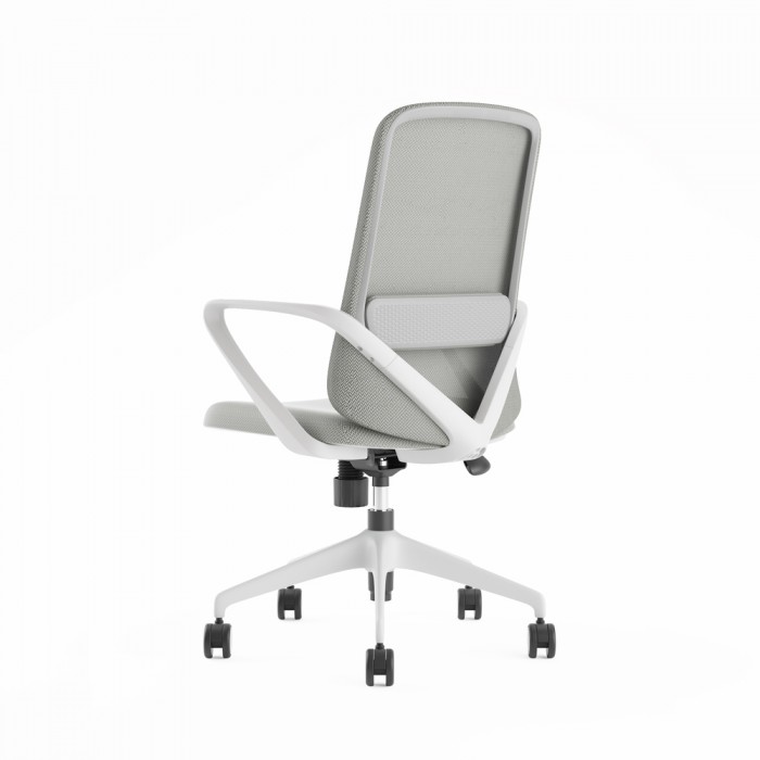 Silla de oficina Agata Light Grey - Bikkom