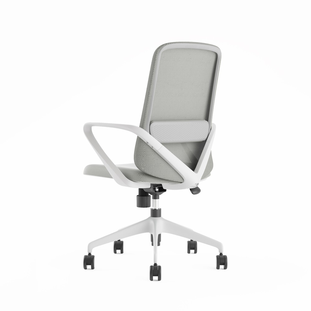 Silla de oficina Agata Light Grey - Bikkom
