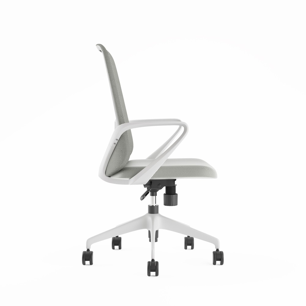 Silla de oficina Agata Light Grey - Bikkom