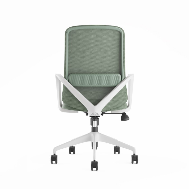 Silla de oficina Agata Light Grey - Bikkom