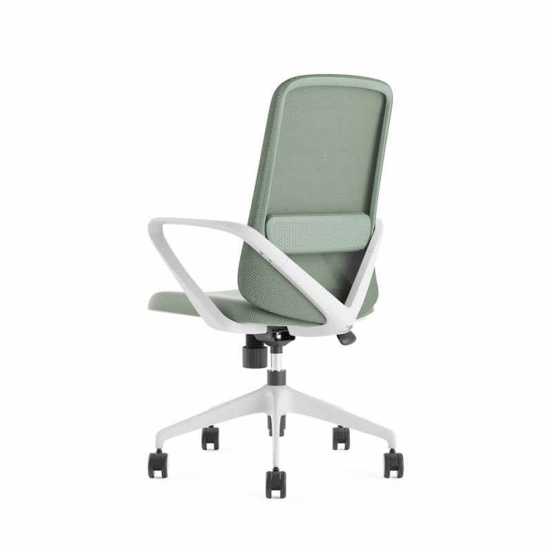 Silla de oficina Agata Light Grey - Bikkom