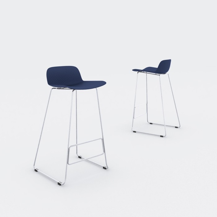 Taburete de oficina Omelia ergonómico - Bikkom