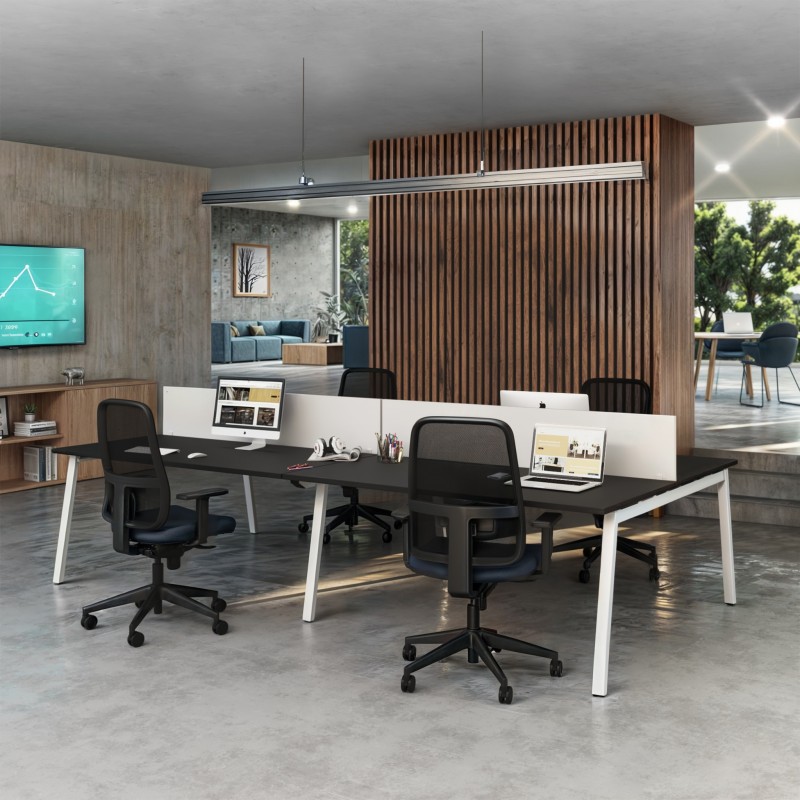 Mesa Bench multipuesto Bench Olena White - Bikkom