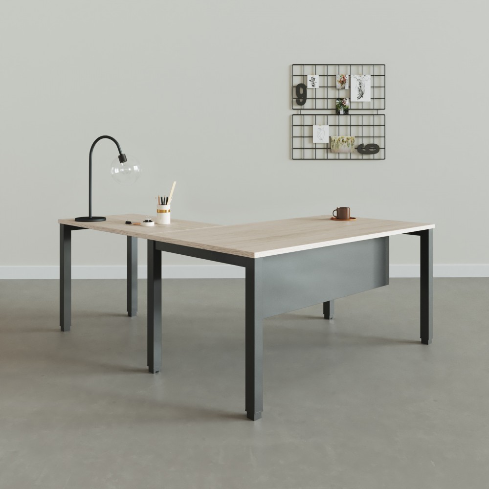 Mesa escritorio Modus con ala - Bikkom Mesa escritorio Modus con ala - Bikkom