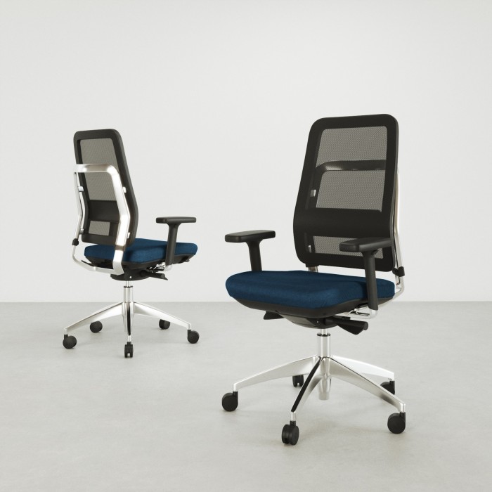 Silla ergonómica Daniela Black - Bikkom