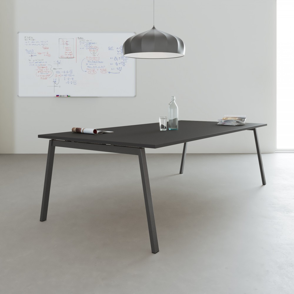 Mesa para sala de reuniones negra
