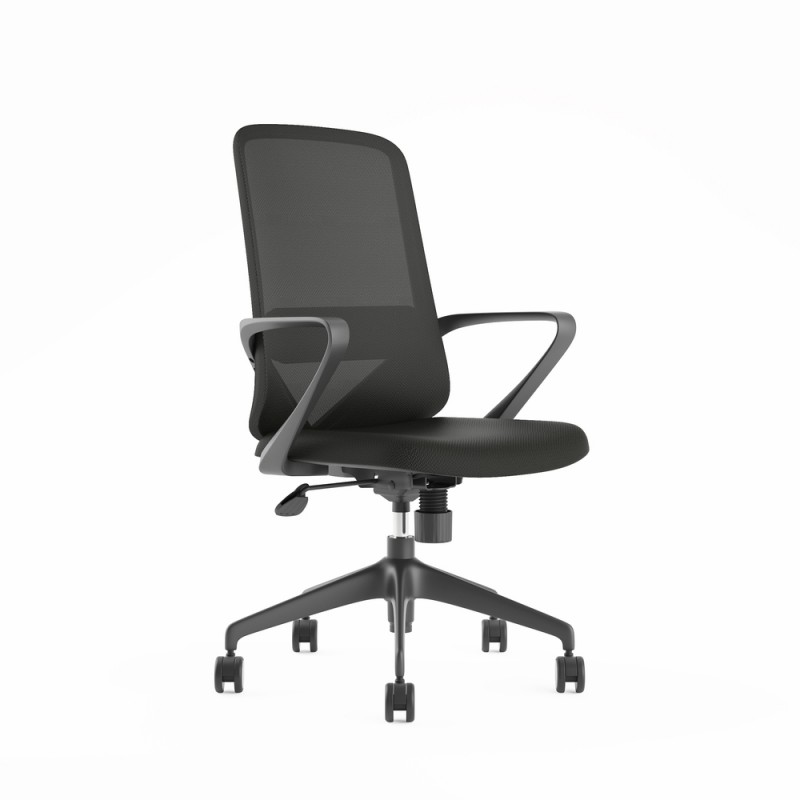 Silla de oficina Agata Light Grey - Bikkom