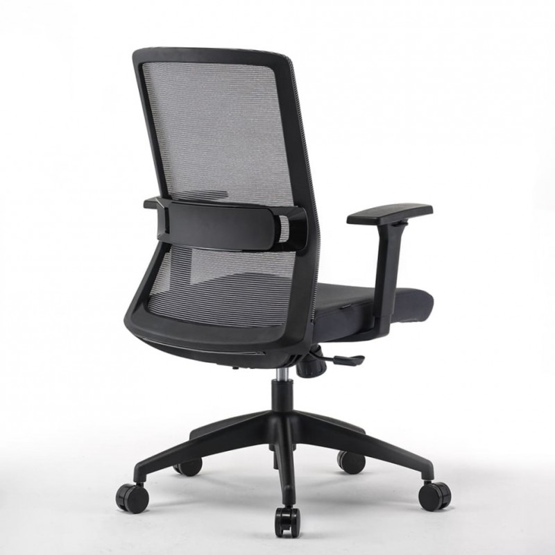 Silla de oficina Becca Grey - Bikkom