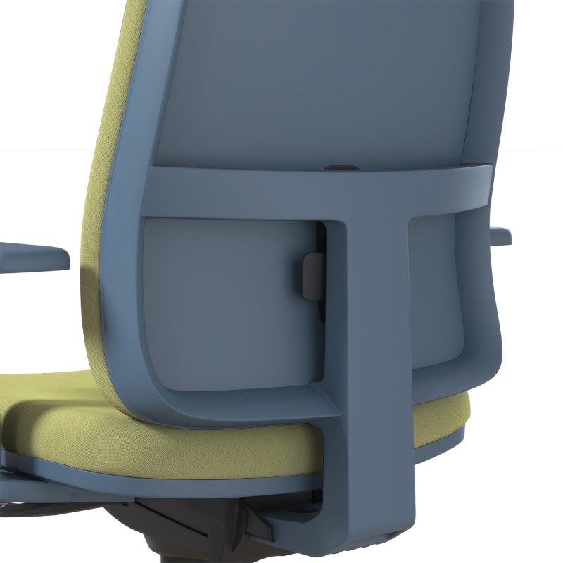 Silla de oficina ergonómica Lisa Tapizada - Bikkom