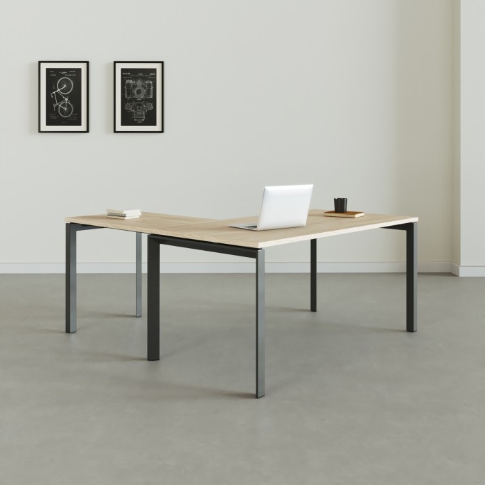 Mesa de oficina en L Estela - Bikkom