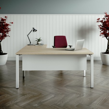Mesa de oficina estela con ala