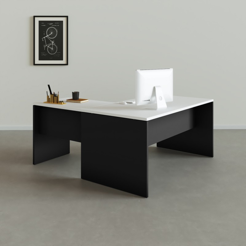 Mesa de oficina en L Tarnos - Bikkom