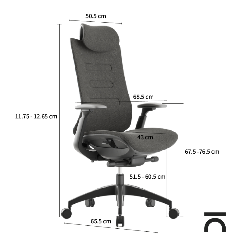 Medidas silla dirección Diana