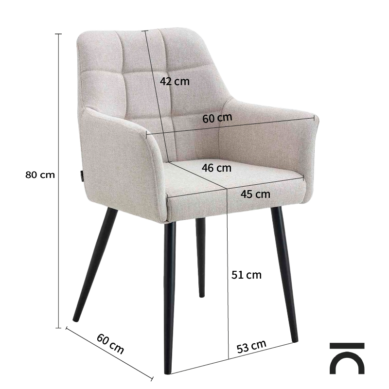 Sillón de oficina Alma